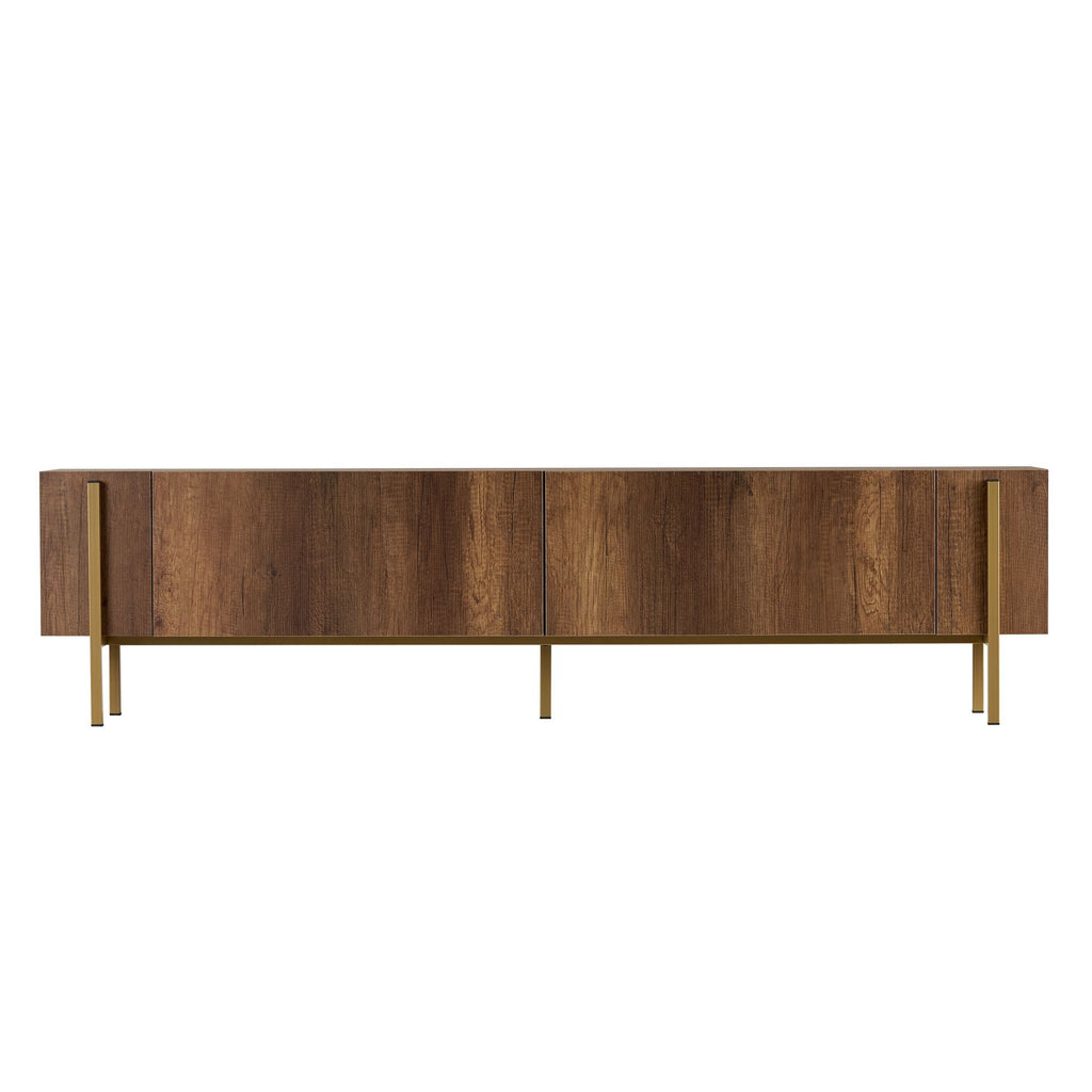Nexus - TV Unit - Barok Walnut/Gold