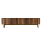 Nexus - TV Unit - Barok Walnut/Gold