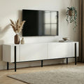 Nexus - Meuble TV - Blanc/Noir