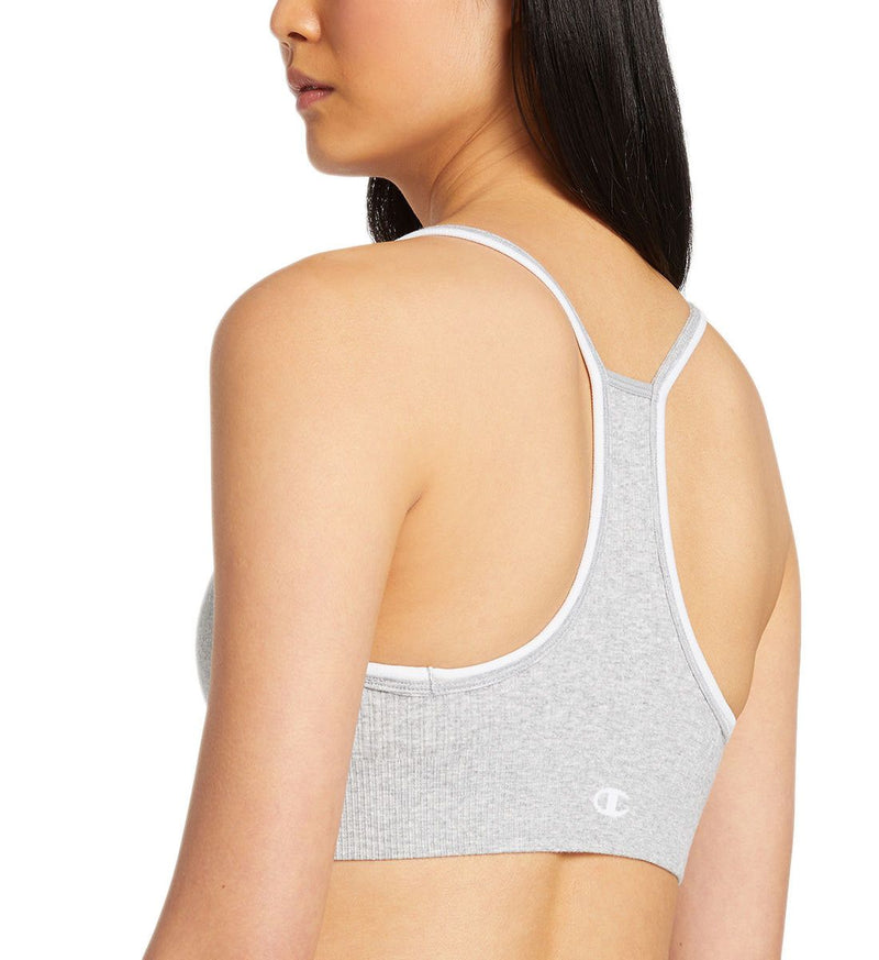 Brassière Champion Seamless - Gris Et Blanc