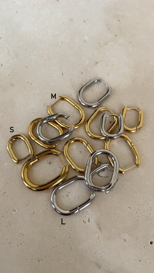 Oval Earrings