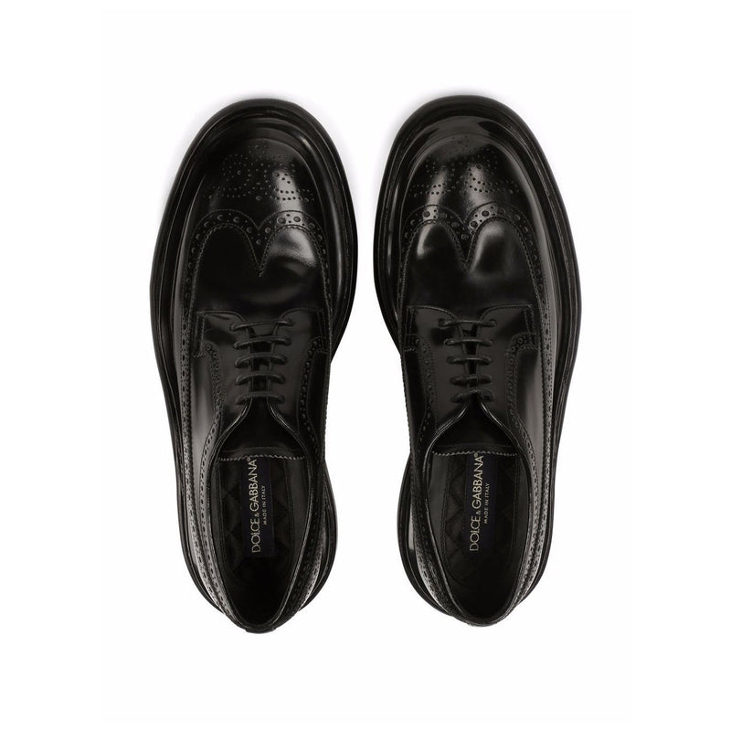 Derbies - Dolce & Gabbana Leather - Black