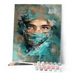 Peinture Par Numéros - Regard Envoutant