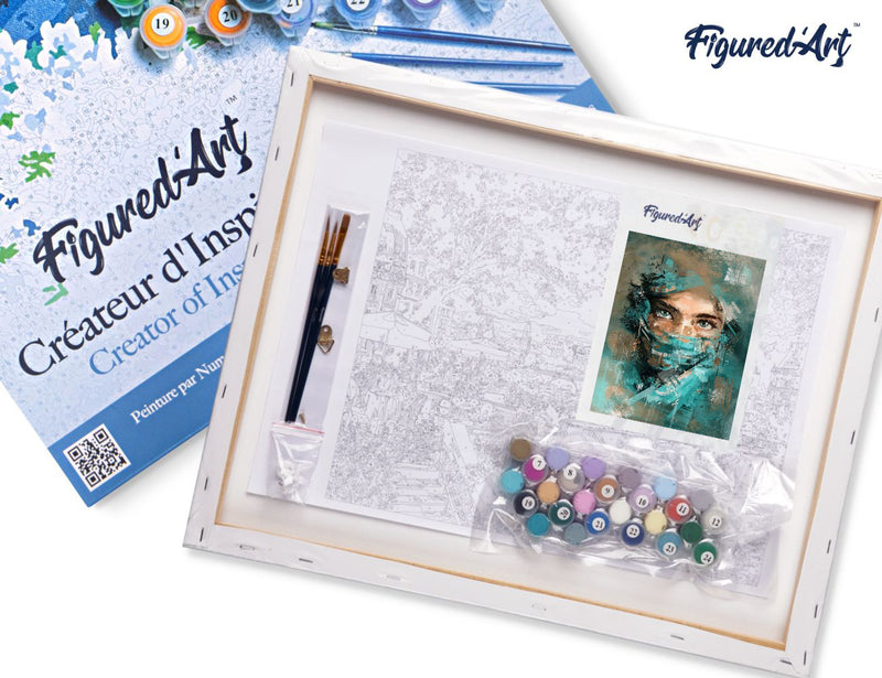 Peinture Par Numéros - Regard Envoutant