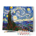 Peinture Par Numéros - Van Gogh Nuit Etoilée