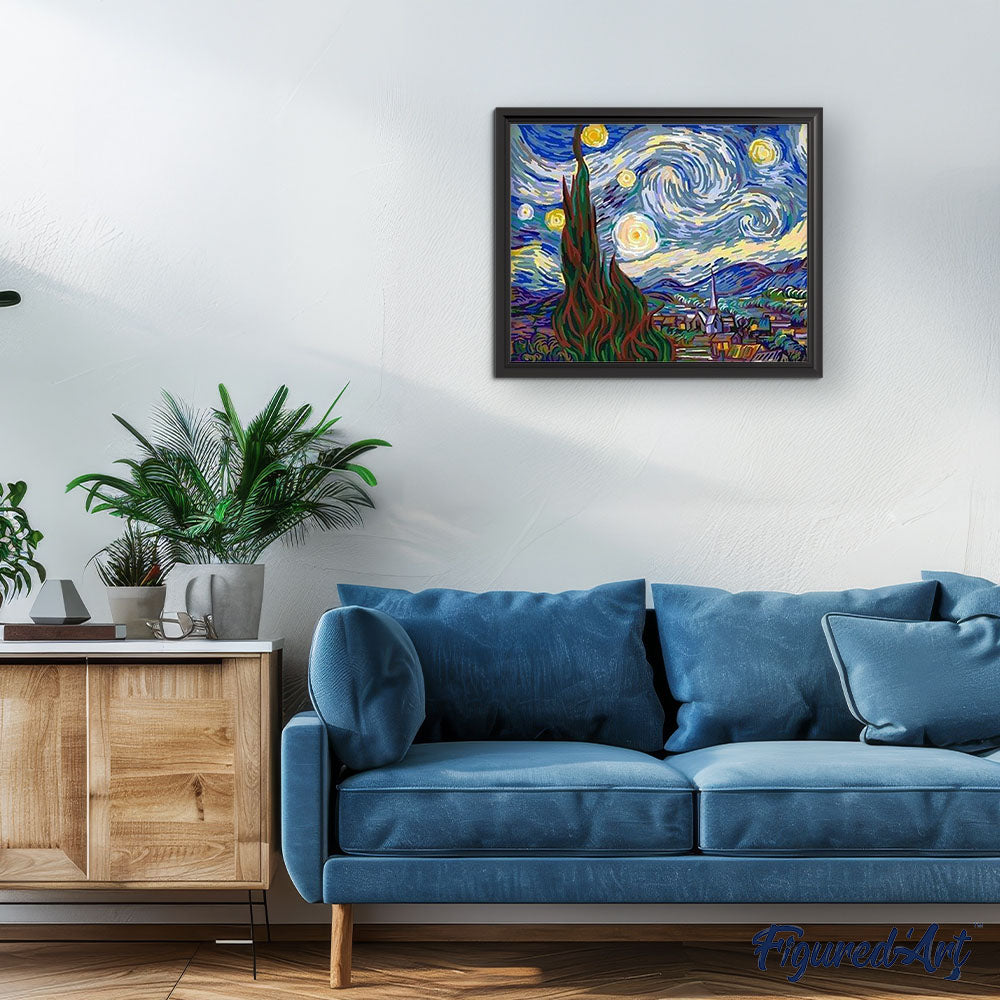 Peinture Par Numéros - Van Gogh Nuit Etoilée