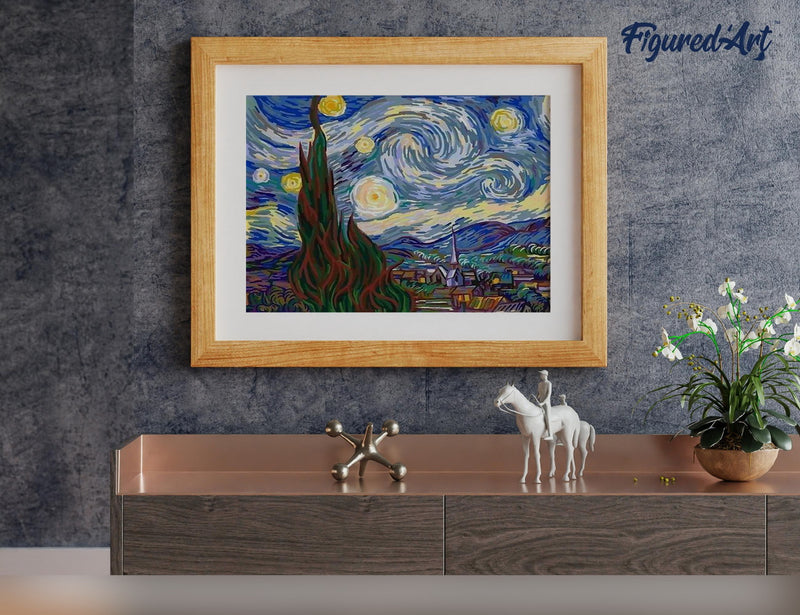 Peinture Par Numéros - Van Gogh Nuit Etoilée