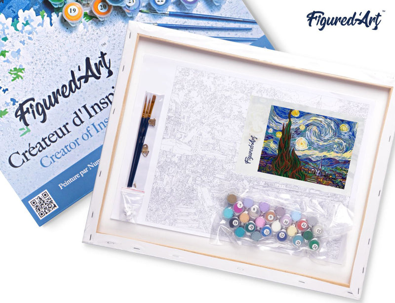 Peinture Par Numéros - Van Gogh Nuit Etoilée