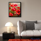 Pintura por números - Campo de amapolas