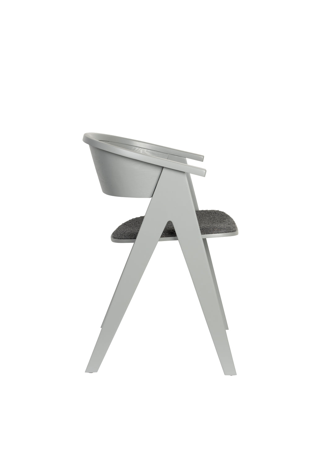 Ndsm - Dining Room Armchair - Solid Ash - Gray