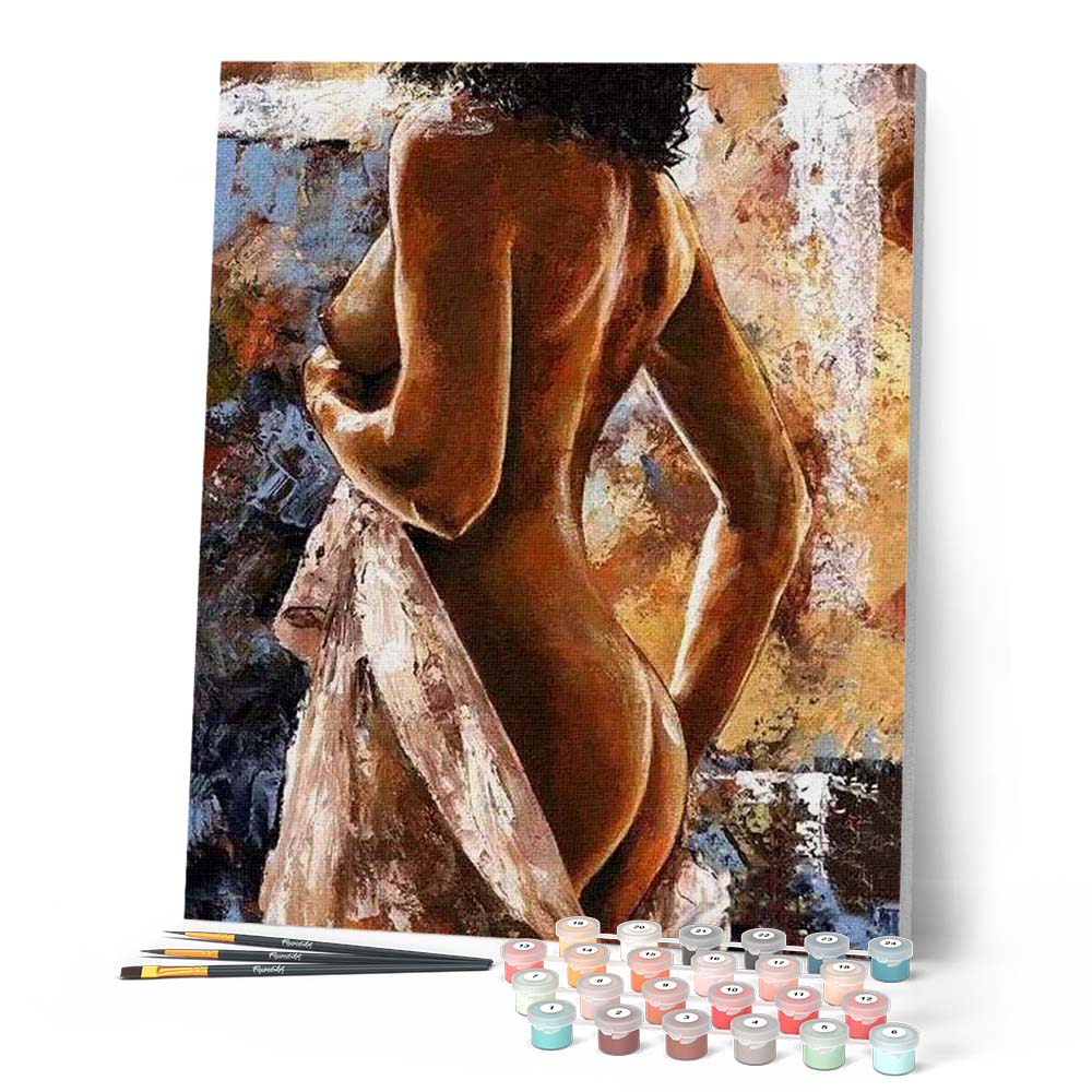 Peinture Par Numéros - Courbes Estompées