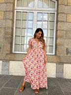Robe Longue Fleurie Dorothée