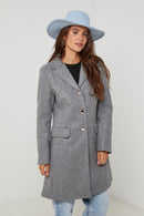 Coat 99858B - Grey