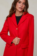 Coat 99858B - Red