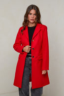 Coat 99858B - Red
