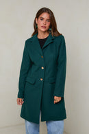 Coat 99858B - Dark Green