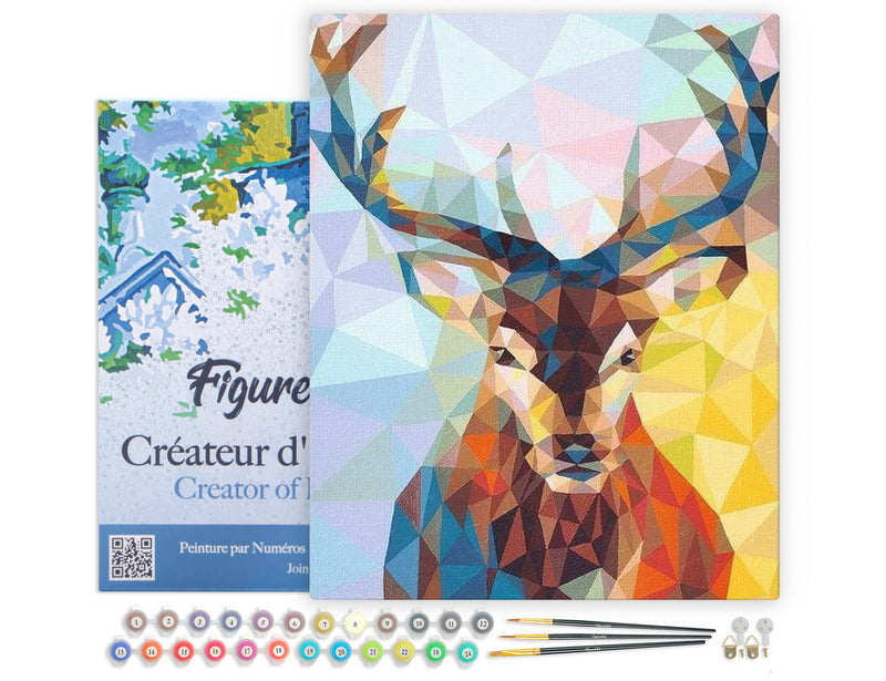 Peinture Par Numéros - Renne Moderne