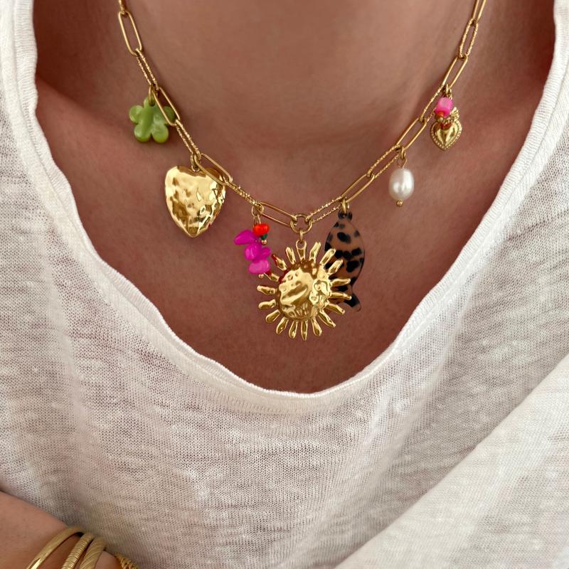 Collier "Janeiro" acier-Colliers-Instants Plaisirs • Bijoux-Instants Plaisirs | Bijoux