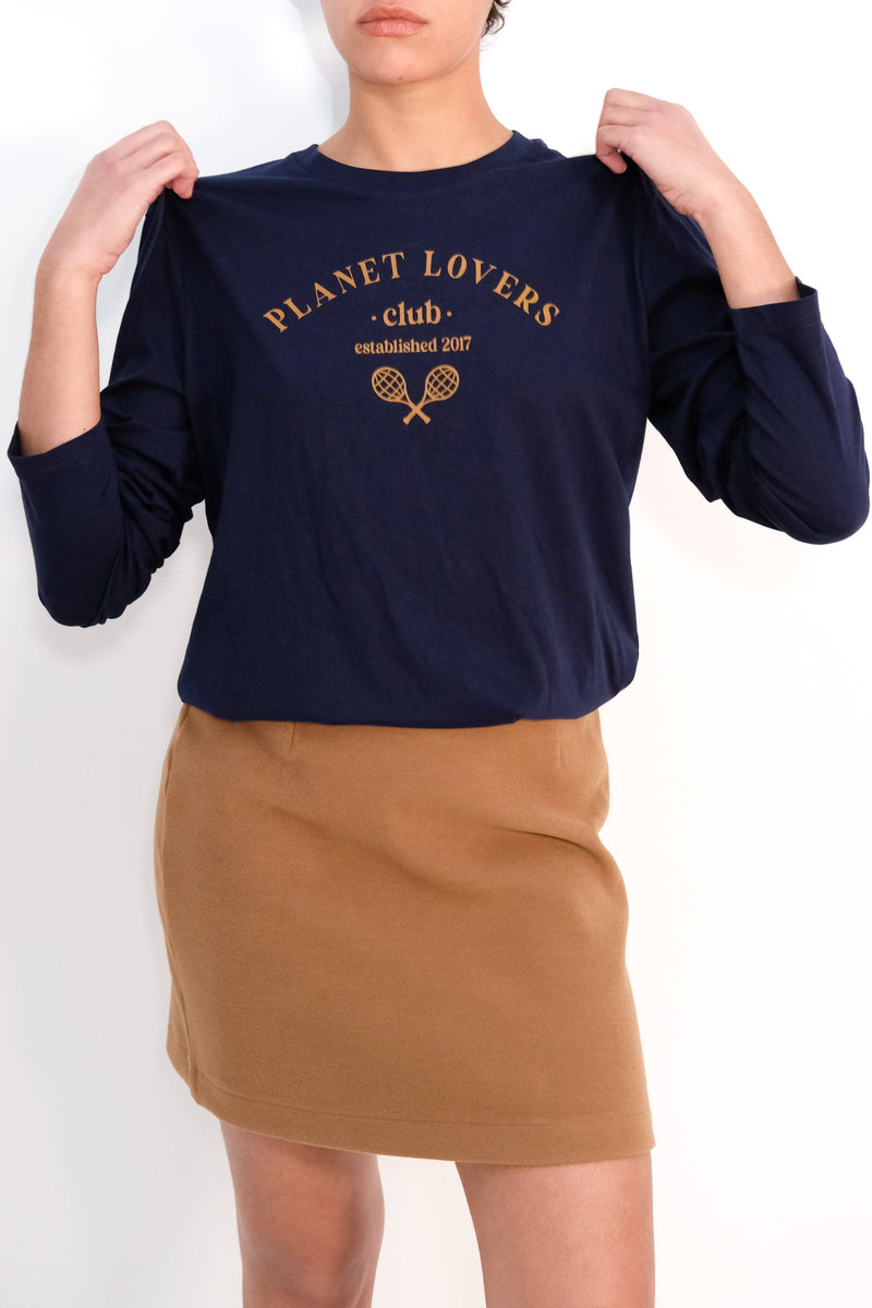 T-Shirt Tom - Navy/Camel