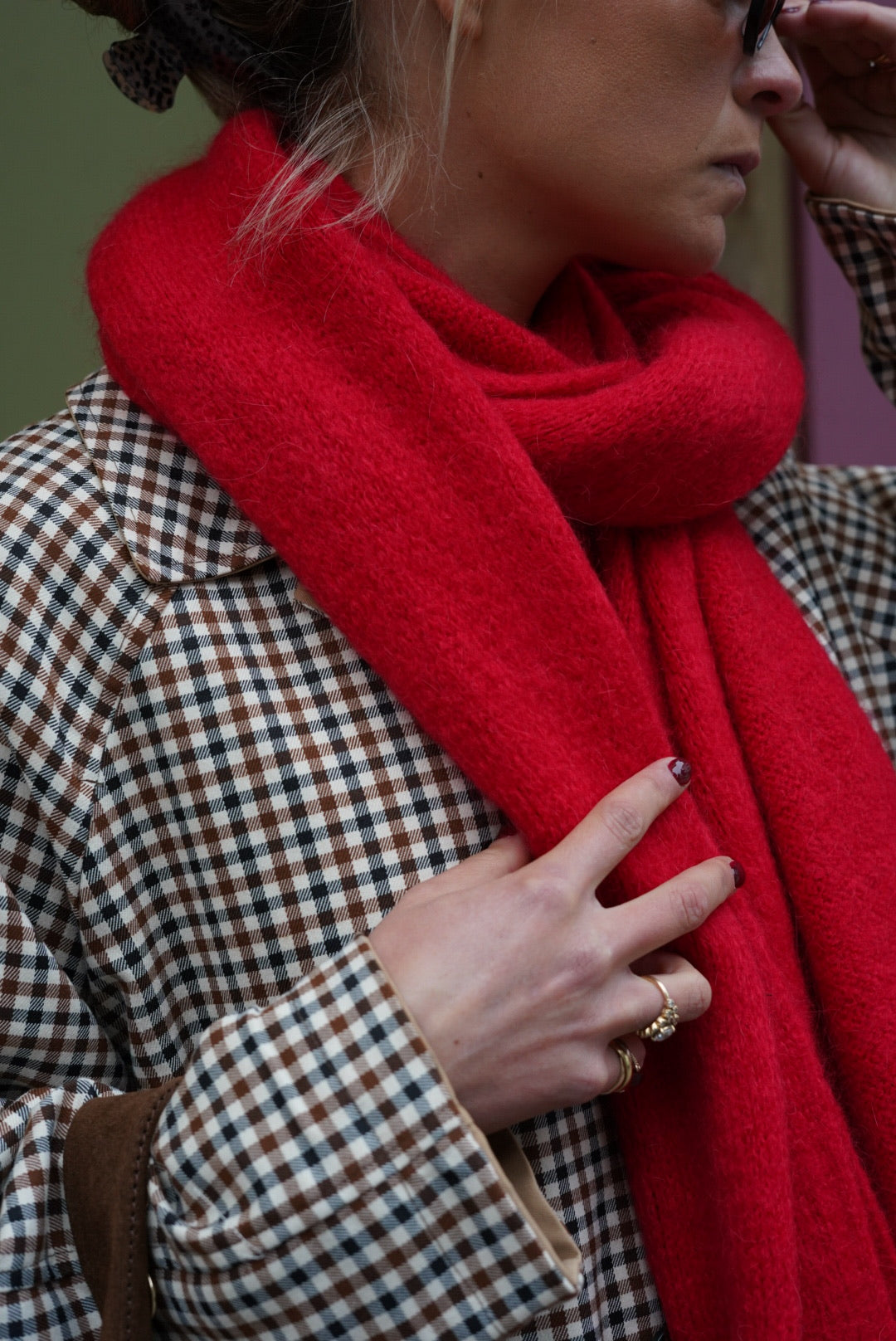 Ellie Scarf Red