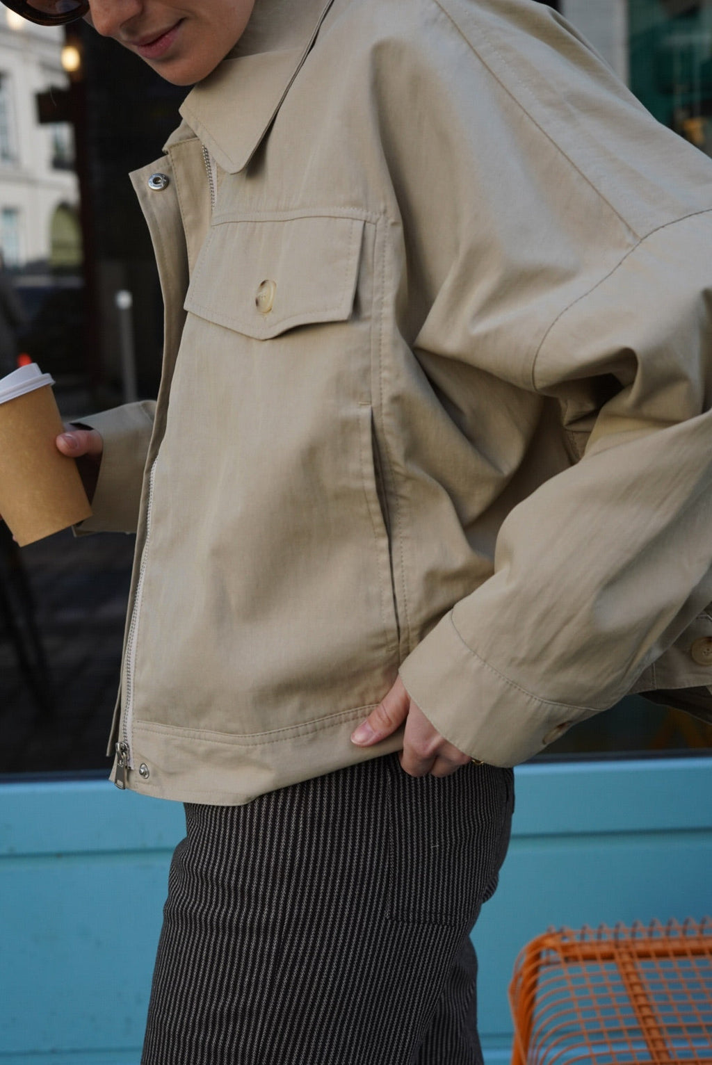 Gisèle Beige Jacket
