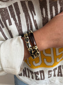 Lot De 2 Bracelets Savage Twins - Ambres