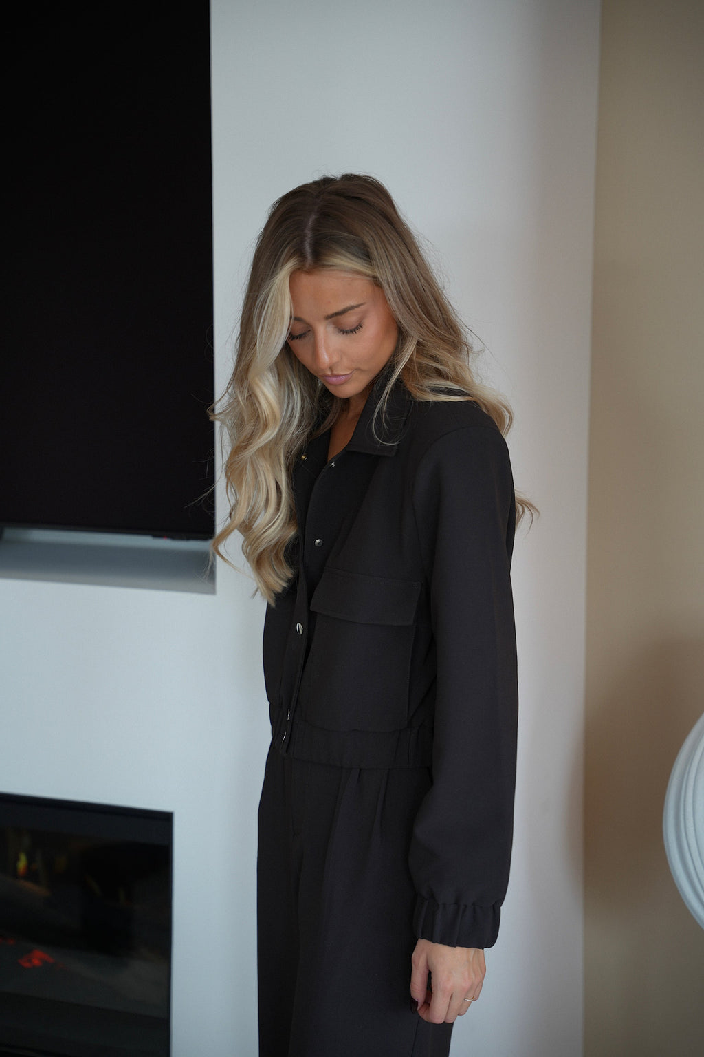 Lyo Chocolat - Buttoned Jacket