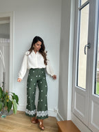 Pantalon Fluide Lola Kaki