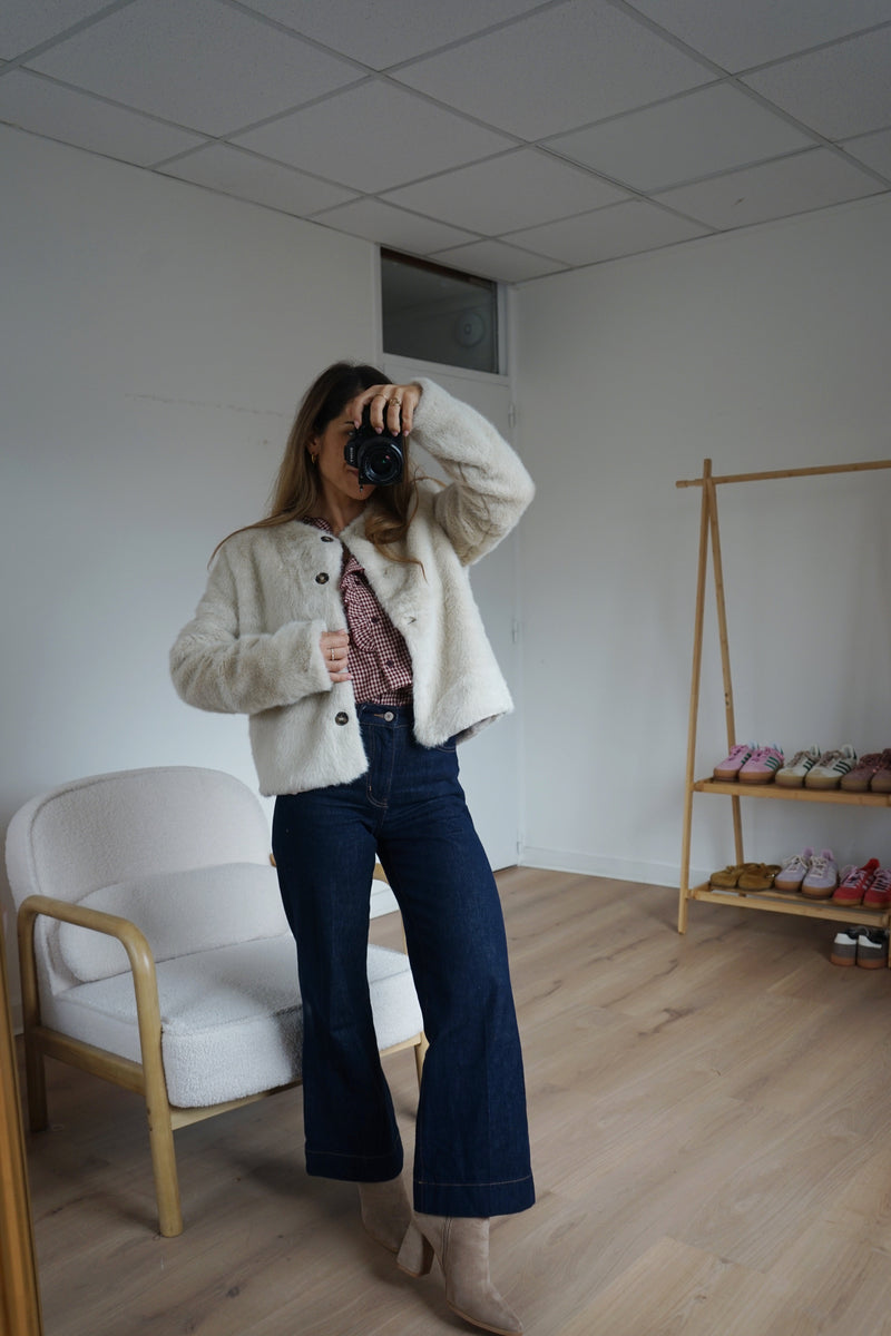 Charlotte Faux Fur Jacket