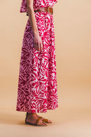 Céleste vestido largo aberturas