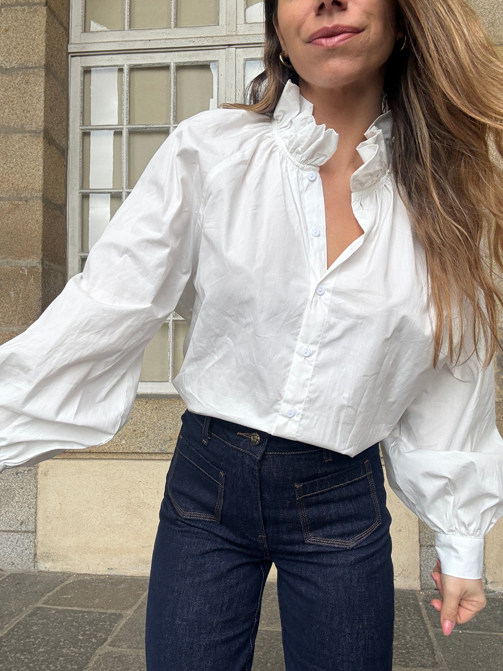 Blusa Mahaut Blanca
