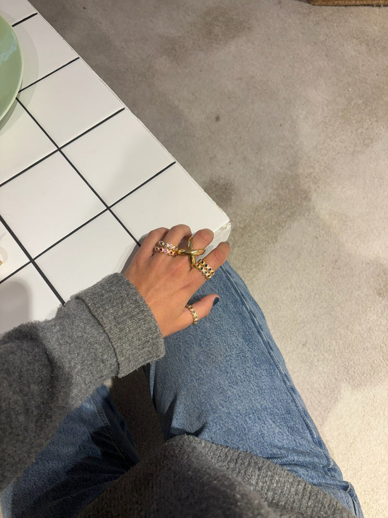 Bague Lágrima Oliva