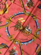 Foulard Hermès – Modèle Plumes Et Grelots