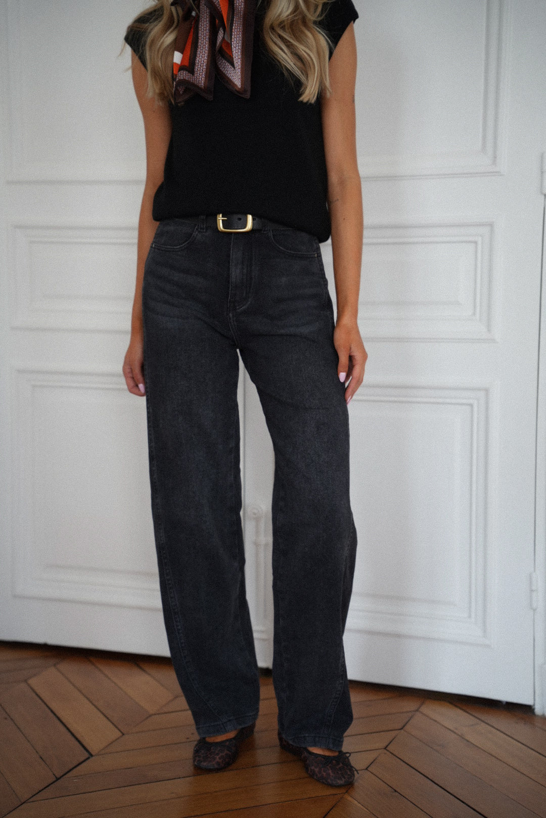 Leslie Black - Straight Jeans