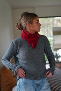 Max Maille Red Scarf