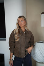 Rebeca Chocolat - Suede Jacket