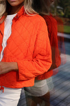 Giacca con Zip Charlotte - Arancione