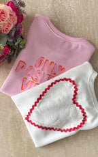 Perugia Heart T-Shirt - White and Red