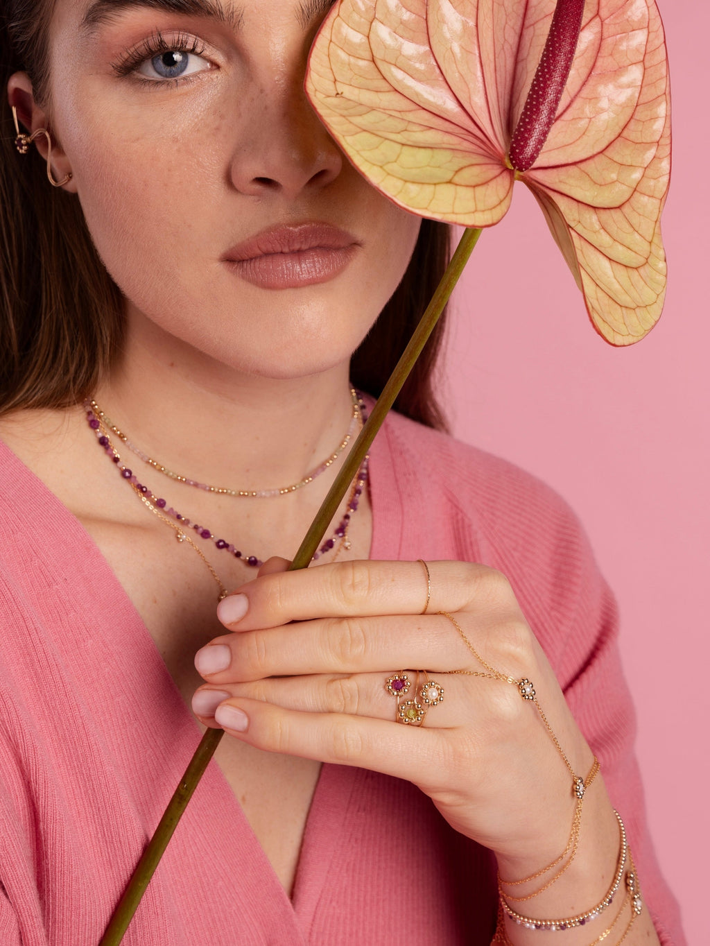 Bague Daisy - Peridot