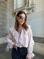 Blouse Iris Rose Pâle