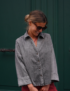 Léonore Denim Gray Shirt