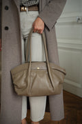 Bolso De Piel Graneada - Mélanie Topo