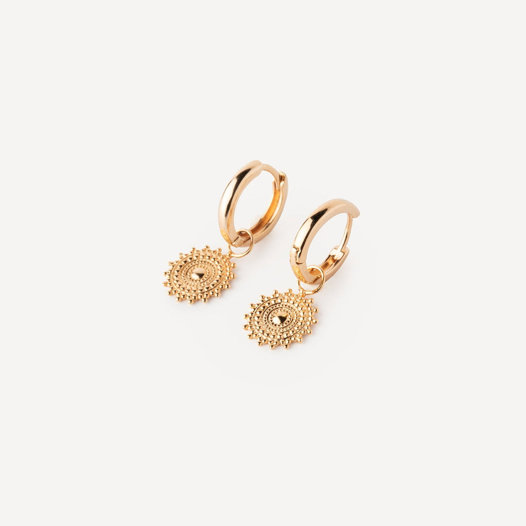 Boucles D'Oreilles Soleil