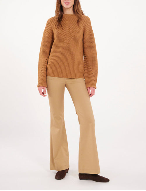 Pull Amalia - Camel