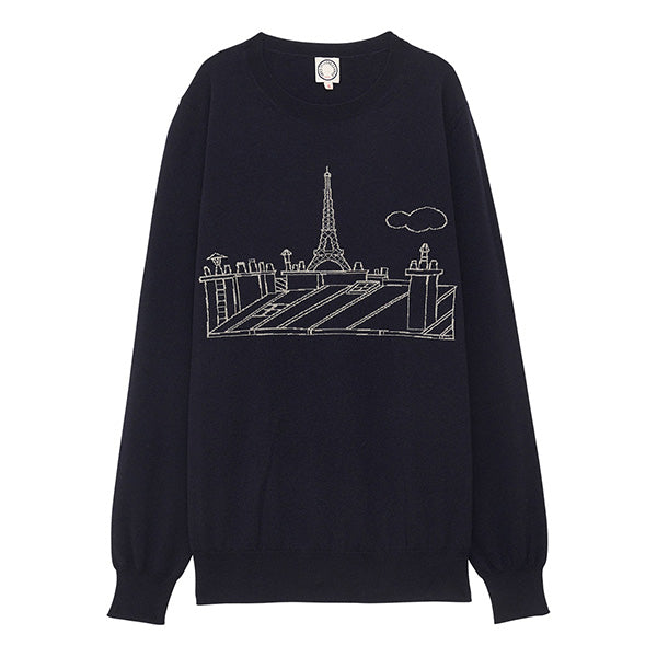 Parigi Sweater - Navy Gray