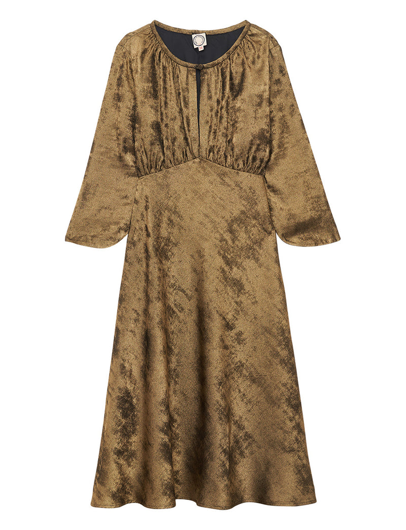 Natalia Dress - Gold