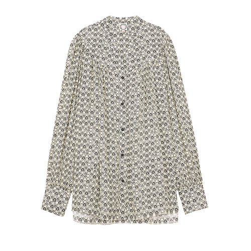 Ornella Top - Oak B/W