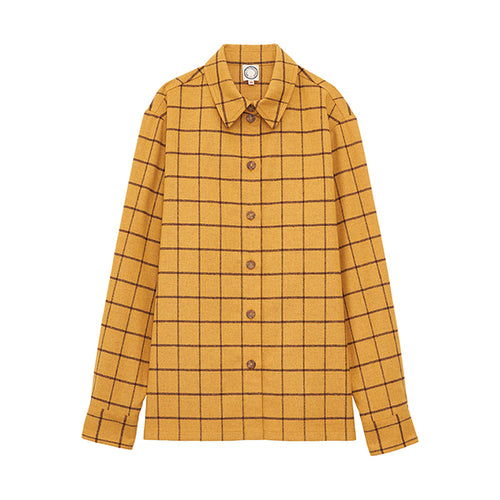 Cassia Shirt - Ocher Brown