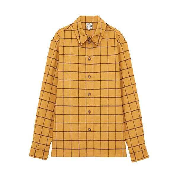 Cassia Shirt - Ocher Brown