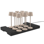 Emily - Lámpara de Mesa Inalámbrica - Acero - Beige